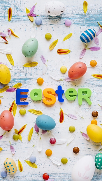 Eggs colorful Easter, Samsung Galaxy , Festive holiday, Vibrant colors HD phone wallpaper