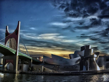 Guggenheim, Bilbao, spain, bilbao, museum, baskia, guggenheim HD wallpaper