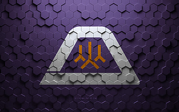 Flag of Yamanashi, honeycomb art, Yamanashi hexagons flag, Yamanashi, 3d hexagons art, Yamanashi flag HD wallpaper