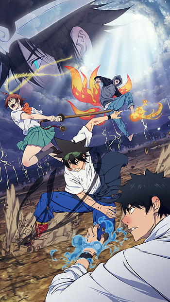 Yu Mira, Han Daewi, Jin Mori, Anime, The God of High School HD phone wallpaper