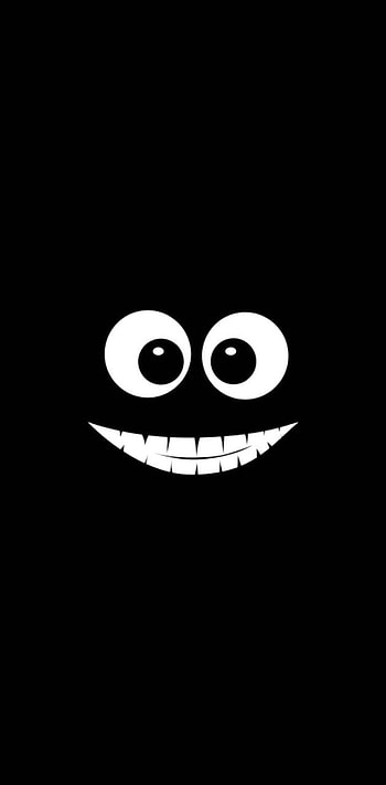 Black smile, Black and White Smile HD phone wallpaper