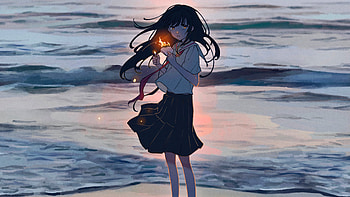 Mele Anime Girl , anime-girl, anime, artist, artwork, digital-art HD wallpaper