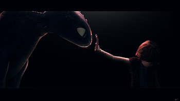 Movie - How To Train Your Dragon Toothless (How to Train Your Dragon) Hiccup HD wallpaper