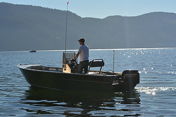 16 skiff, Lifetimer boats, Fishing rig, Shallow water HD wallpaper