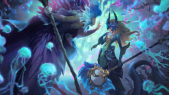 Nami, League of Legends, Runeterra, PC HD wallpaper
