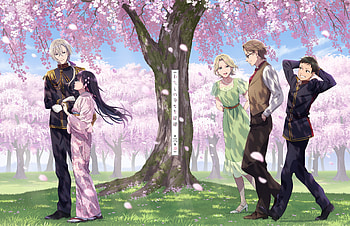 Anime Blossom Dreams, Anime HD wallpaper