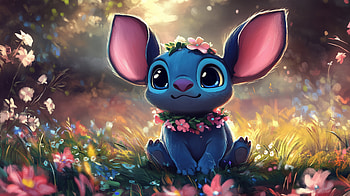 Kawaii Stitch from Lilo & Stitch, TV Show, Lilo & Stitch, Stitch (Lilo & Stitch), kawaii HD wallpaper