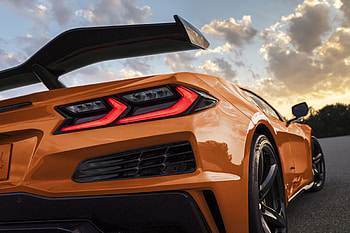 Corvette Z06 2023 Close-Up, Corvette HD wallpaper