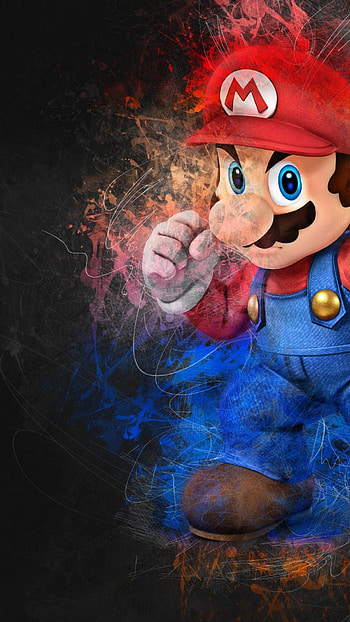 Super Mario, Artwork, , Creative Graphics / Editor's Picks,. for , Android, Mobile and, Super Mario HD phone wallpaper