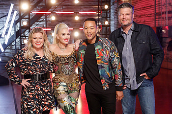 Voice coaches, Kelly Clarkson, John Legend, More than words HD wallpaper