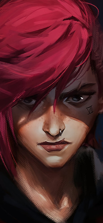 VI (League Of Legends), TV Show, Arcane HD phone wallpaper