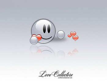 love collector, collector, heart, smiley, love HD wallpaper