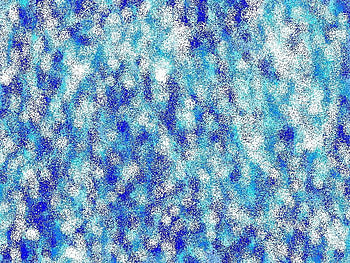 Abstract Winter, blue, white, abstract, art HD wallpaper