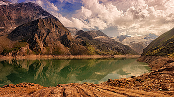 Beautiful Nature, , nature, mountains, lake, beauty, cloud HD wallpaper