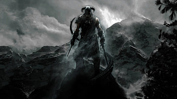 the elder scrolls warrior HD wallpaper