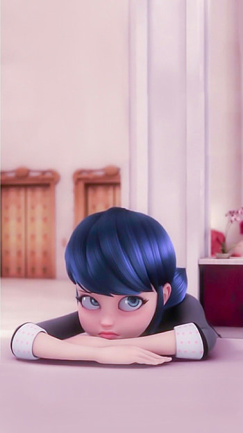 Comics, Ladybug, Marinette, Lockscreen HD phone wallpaper