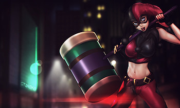 Harley Quinn Assault On Arkham Asylum, harley-quinn, artist, digital-art, artwork, superheroes, deviantart HD wallpaper