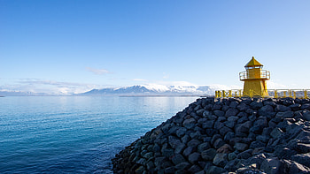 Nature, Stones, Sky, Building, Coast HD wallpaper