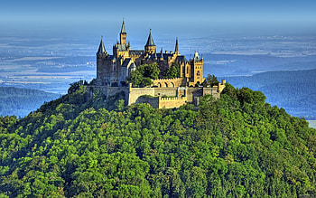 Landscape, Nature, Castles HD wallpaper