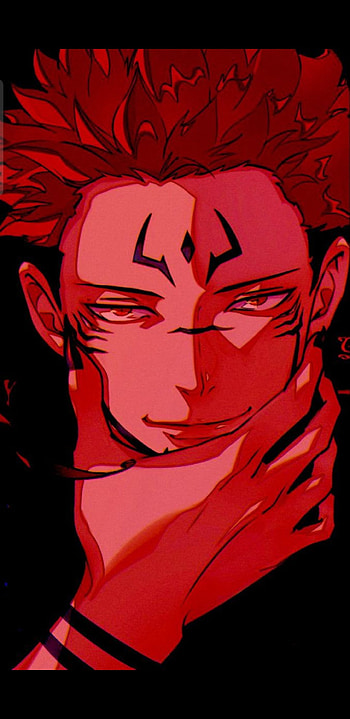 Sukuna Ryomen, jujutsu, yuuji, jujutsukaisen, gojo, anime HD phone wallpaper