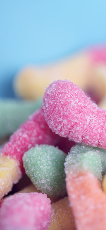 Candy fascination, candy sweetness, Tempting sugary treat, Delicious confectionery HD phone wallpaper