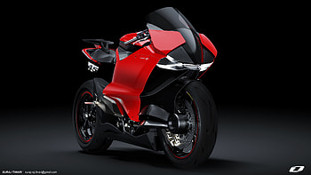 DUCATI ZERO ELECTRIC SUPERBIKE 2020, ducati, bikes, 2020-bikes, artist, behance HD wallpaper