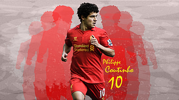 Philippe Coutinho, Liverpool Football Club HD wallpaper