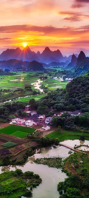 Guilin, China HD phone wallpaper