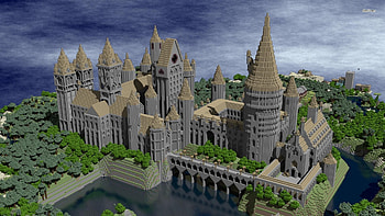 Hogwarts castle - Minecraft Game , Minecraft - Games no. HD wallpaper