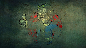 Video games Fallout grunge Vault Boy | | 341067 | UP HD wallpaper