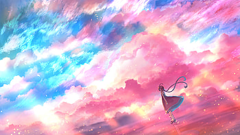 Sakimori Twintails Dress Anime Girl , anime-girl, anime, artist, artwork, digital-art HD wallpaper