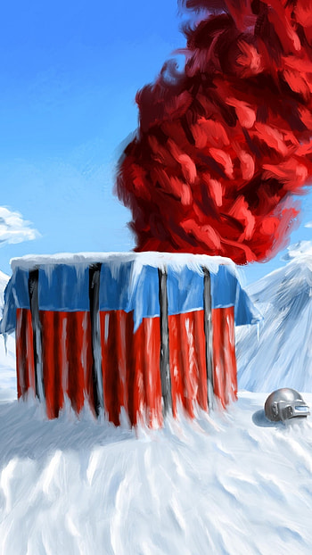 Pubg , Airdrop, Box, winter HD phone wallpaper