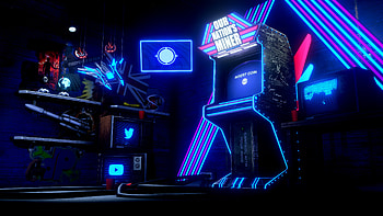 Arcade Menu , artist, artwork, digital-art, artstation HD wallpaper