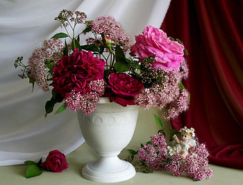 Romantic flowers, nature, color, walpaper HD wallpaper