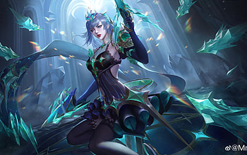 Fantasy girl, girl, fantasy, yu ji, blue, green, yuji HD wallpaper
