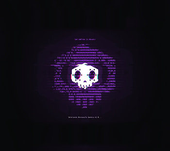 Sombra, minimal, skull, Overwatch HD wallpaper