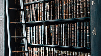 Library, Old Books, Shelves HD wallpaper