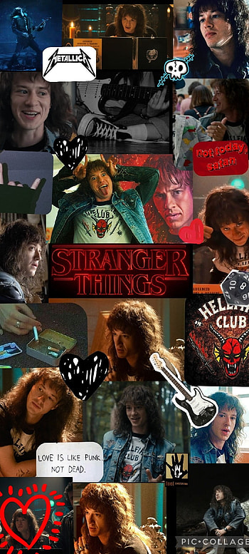 Eddie Munson, stranger-things-aesthic, retro, eddie-munson, stranger-things, netflix, hawkins HD phone wallpaper
