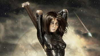 Alita Battle Angel Artwork, alita-battle-angel, 2018-movies, movies, artwork, artist, digital-art, deviantart HD wallpaper