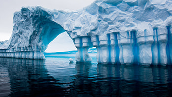 Glacier blue icebergs, Nature , Full , Stunning visuals HD wallpaper