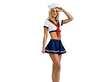 Navy Girl, costume, , navy, beautiful, girl HD wallpaper