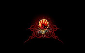 Dead Eye, duster, pain, red, skull, handprint HD wallpaper