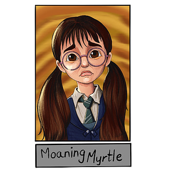 Moaning Myrtle, Movies, ArtStation, Moaning Myrtle HD phone wallpaper