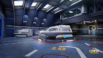 Star Trek Resurgence - Spacecraft Hangar Scene, video game, Star Trek: Resurgence HD wallpaper