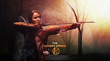 Movie, The Hunger Games, Arrow, Bow, Jennifer Lawrence, Katniss Everdeen HD wallpaper