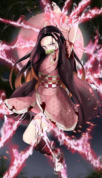 Demon Slayer Nezuko Mobile HD phone wallpaper
