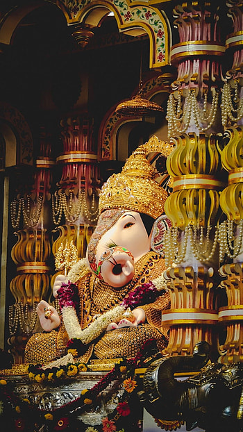 Dagdusheth ganpati ideas. dagdusheth ganpati, ganesh , ganesha , Dagadusheth HD phone wallpaper