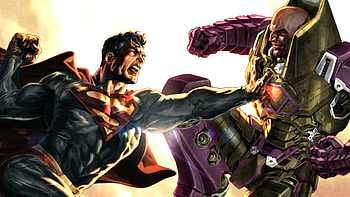 Superman vs Lex, Superman, Lex Luthor, DC Comics, Lee Bermejo HD wallpaper