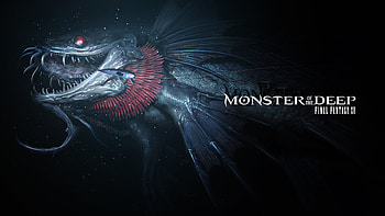 Monster Of The Deep Final Fantasy XV E3 2017 Artwork, final-fantasy-xv, final-fantasy, games, 2017-games, artwork HD wallpaper