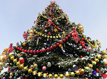 Holidays, New Year, Decorations, Snow, Holiday, Christmas Tree HD wallpaper